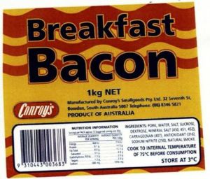 Smallgoods company fined over imported pork